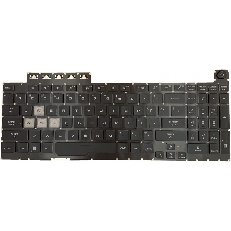 Gaming Keyboard Asus - LL+ Neue Laptop-US-Tastatur mit Hintergrundbeleuchtung für