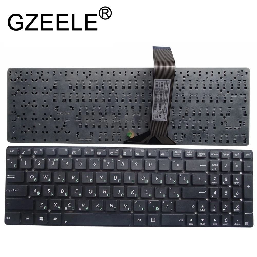 Gaming Keyboard Asus - Russische Laptop-Tastatur für ASUS K55V K55