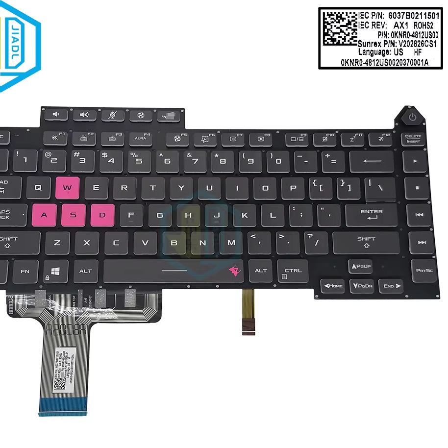 Gaming Keyboard Asus - Us englisch la latein rgb hintergrund