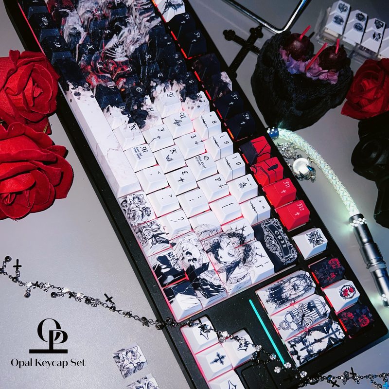 Schwarz-weißes Themen-Tastenka – Keyboard Gaming Black Bewertung und Preis