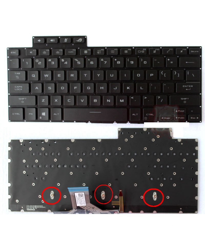 Neue US-Tastatur mit Hintergru – Gaming Keyboard Asus Bewertung und Preis