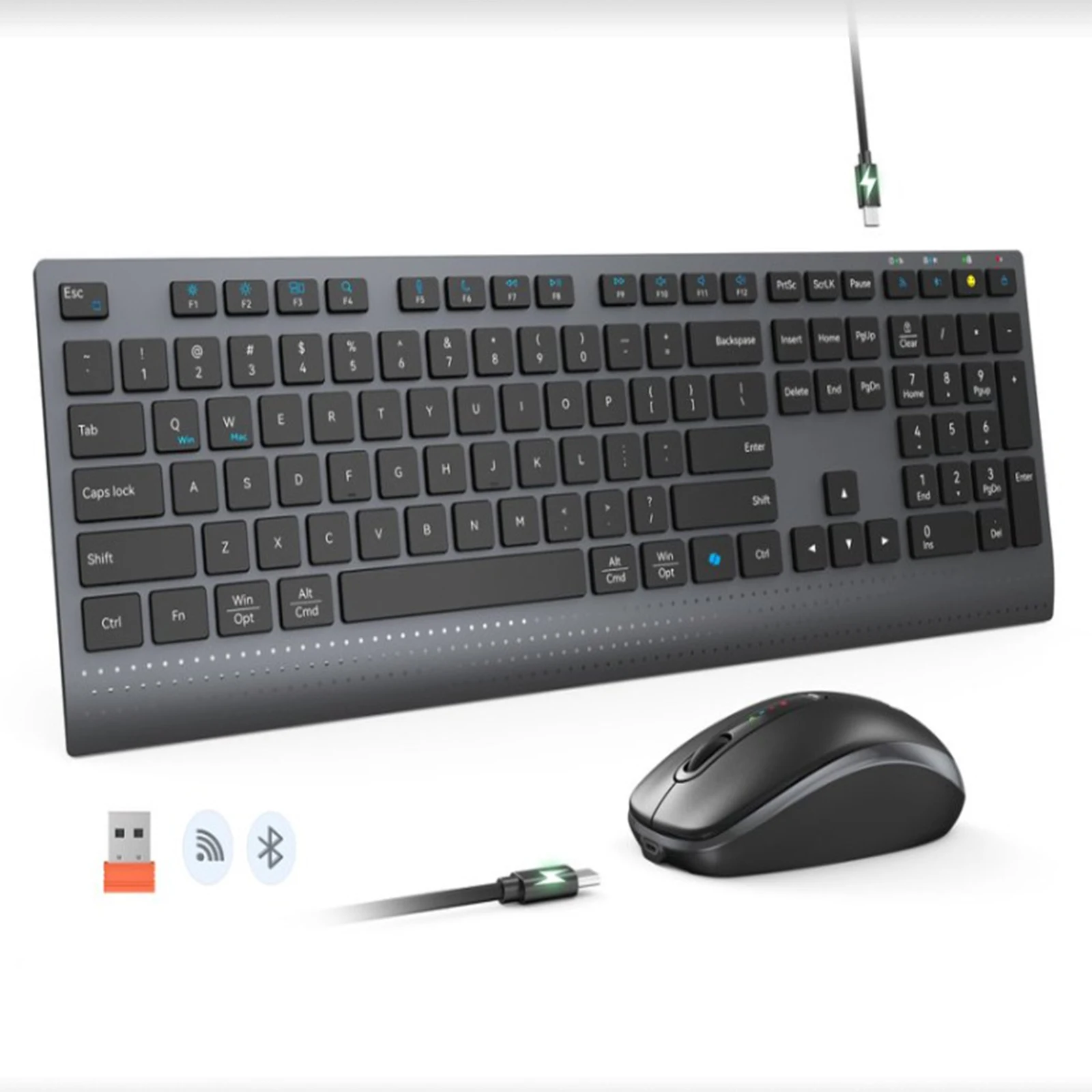 2,4 G Bluetooth Dual-Mode Wire – Gaming Keyboard And Mouse Combo Wireless Bewertung und Preis