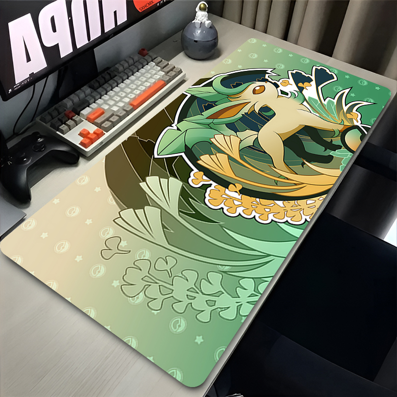 Mauspad Gamer P-pokemon Leafeo – Gaming Keyboard Theme Bewertung und Preis