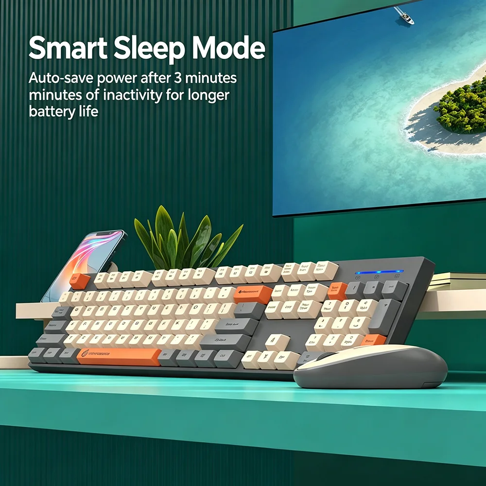 KEBIDUMEI 2,4G Kabelloses Tast – Gaming Keyboard And Mouse Combo Wireless Bewertung und Preis