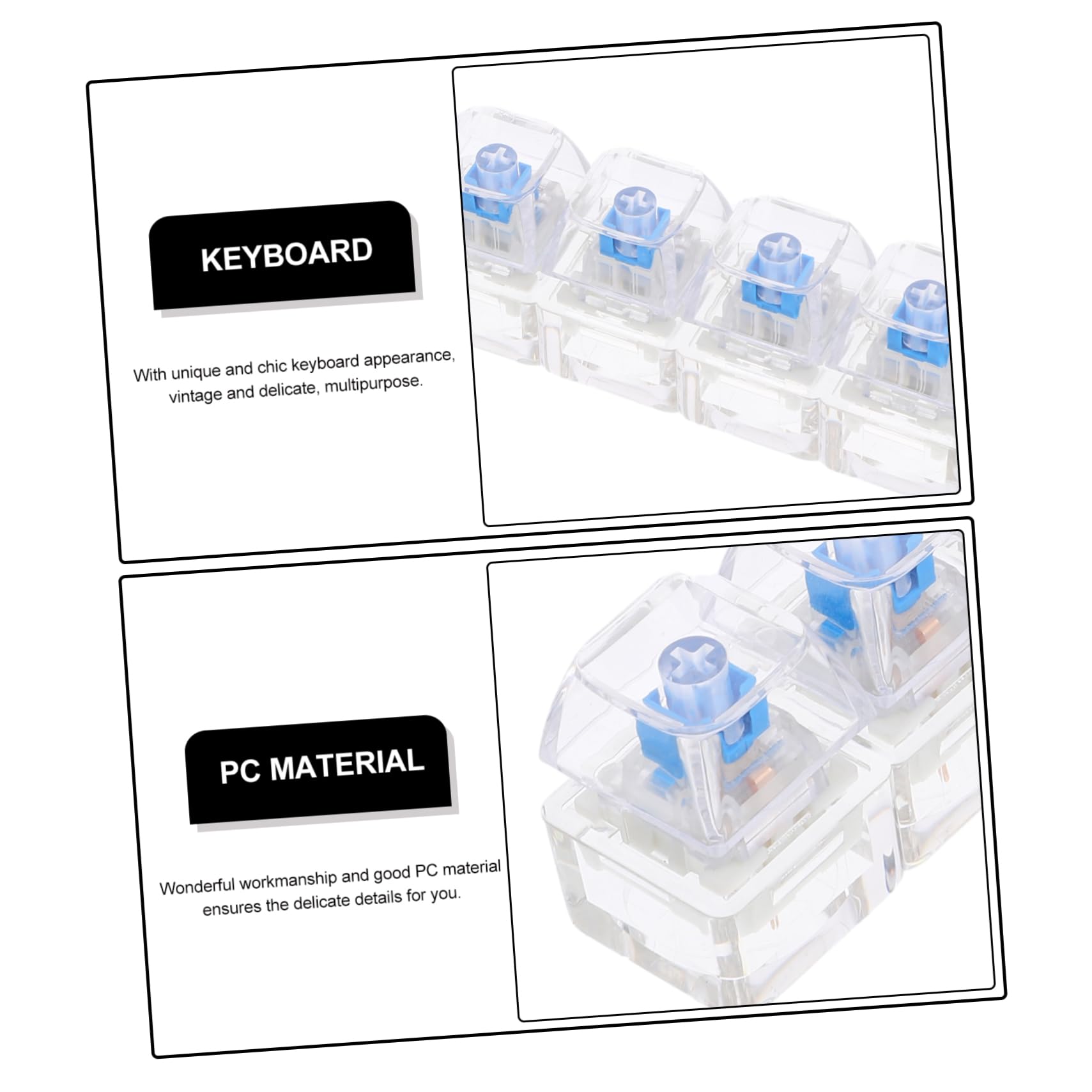 LED-Leucht-Fidget-Schlüsselanh – Mechanical Switch Tester Bewertung und Preis