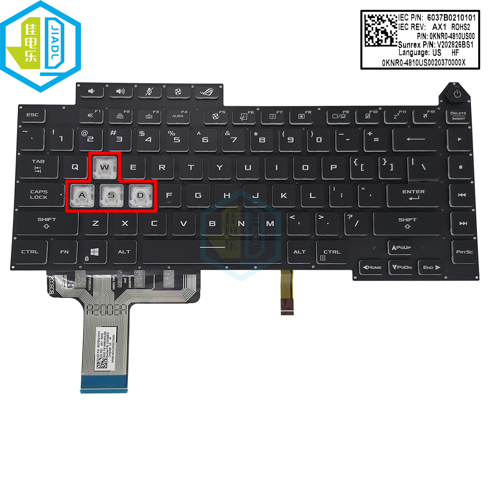 Us englisch la latein rgb hint – Gaming Keyboard Asus Bewertung und Preis